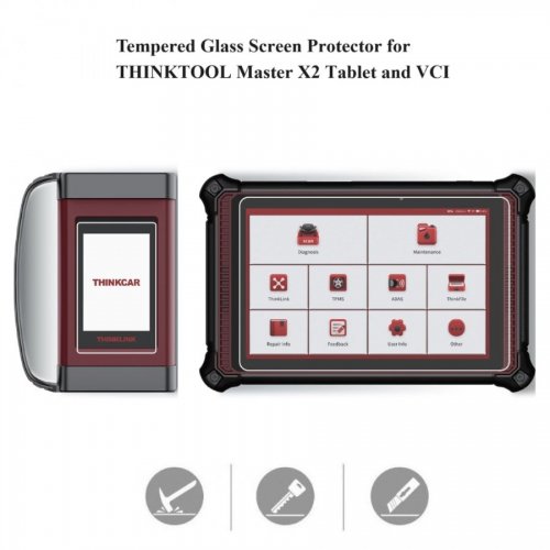 Tempered Glass Screen Protectors for THINKTOOL Master X2